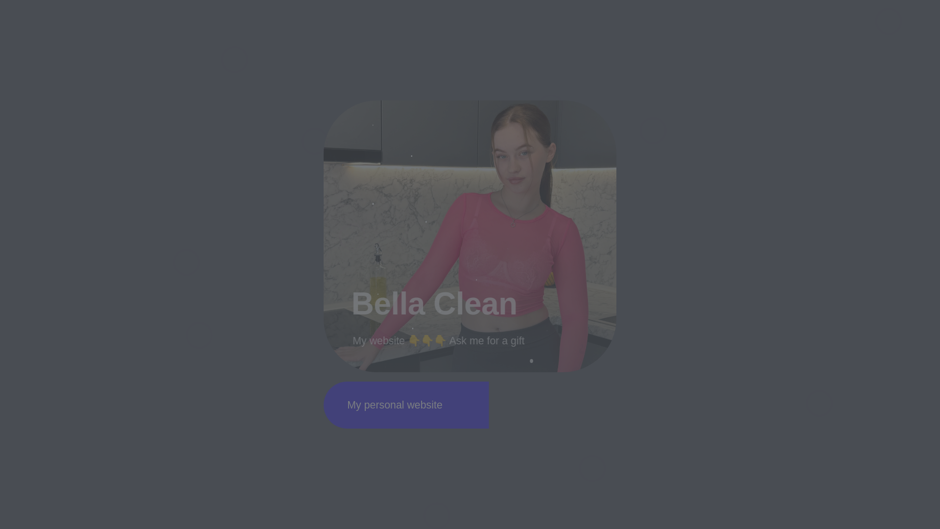 website screenshot of https://bellacleanvibe.space/