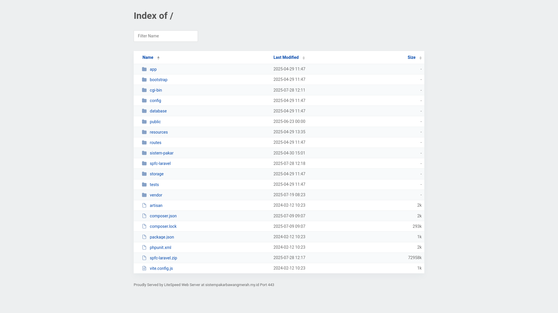 website screenshot of https://sistempakarbawangmerah.my.id/