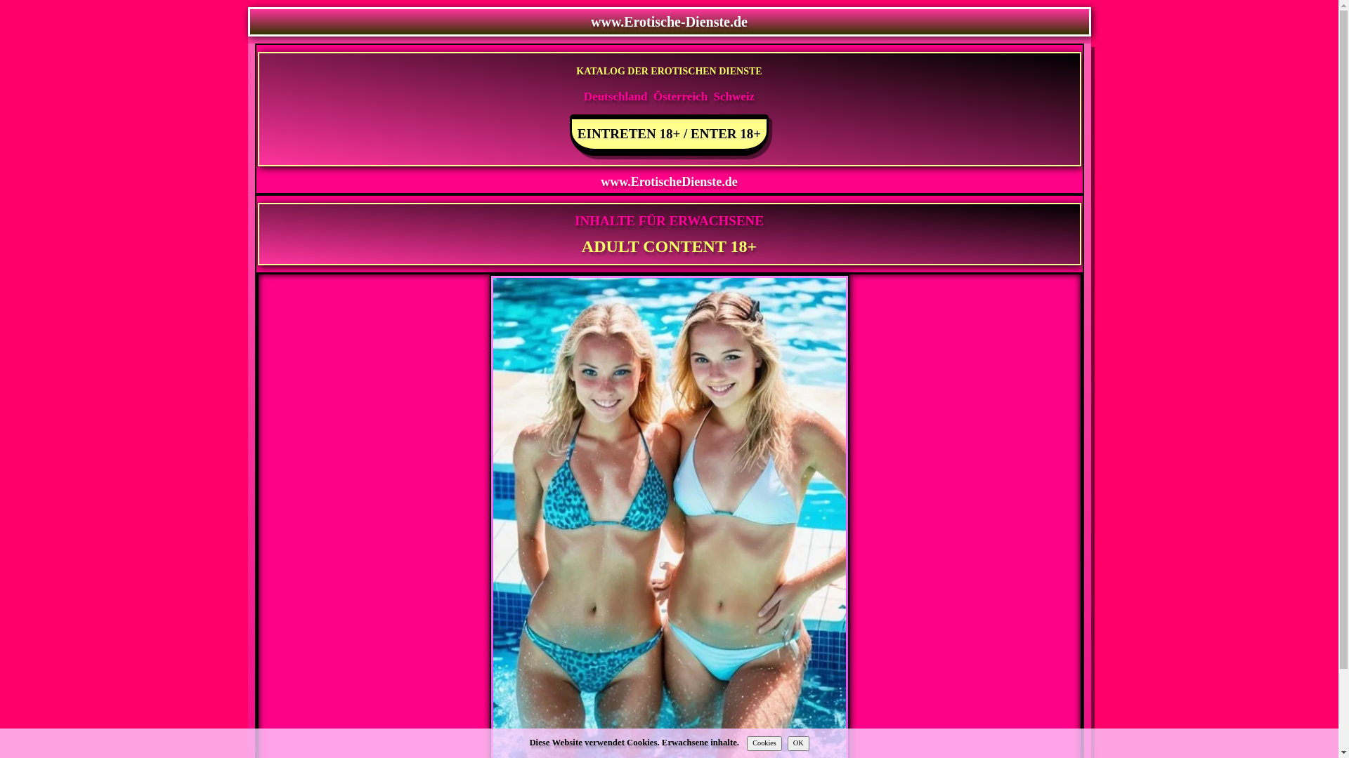 website screenshot of https://eroticservices.de/