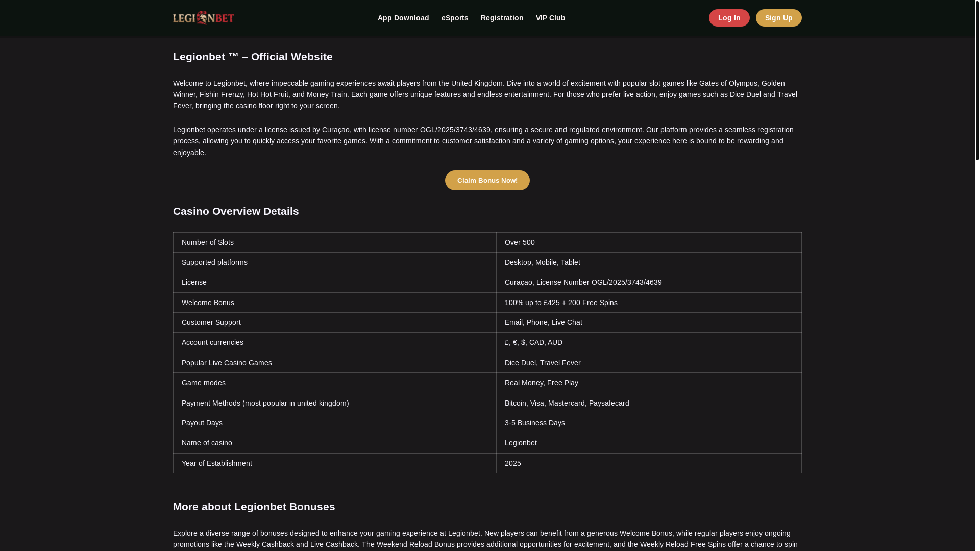website screenshot of https://legionbetcasino-co-uk.pages.dev/