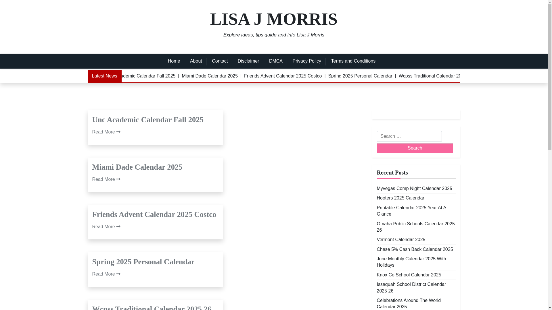website screenshot of https://lisajmorrisj.pages.dev/