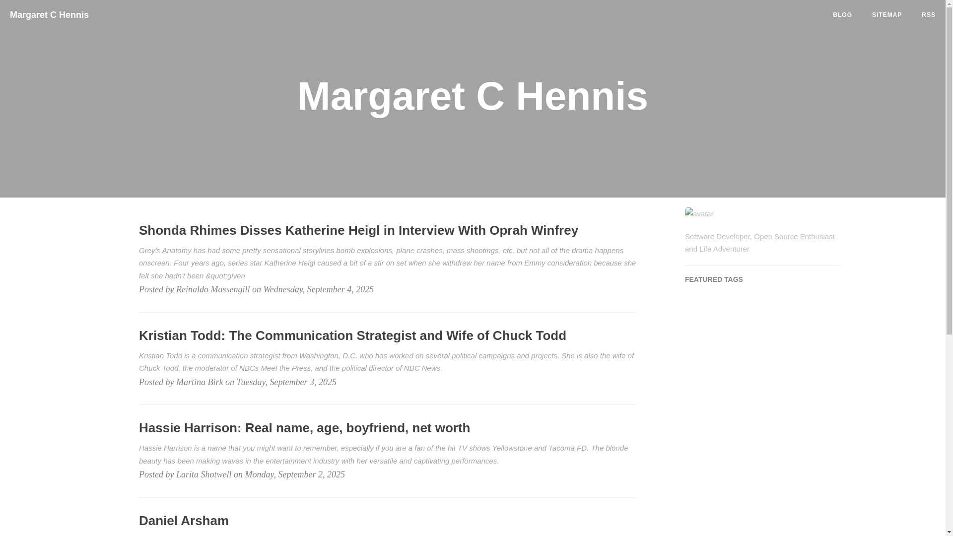 website screenshot of https://margaretchennish.pages.dev/
