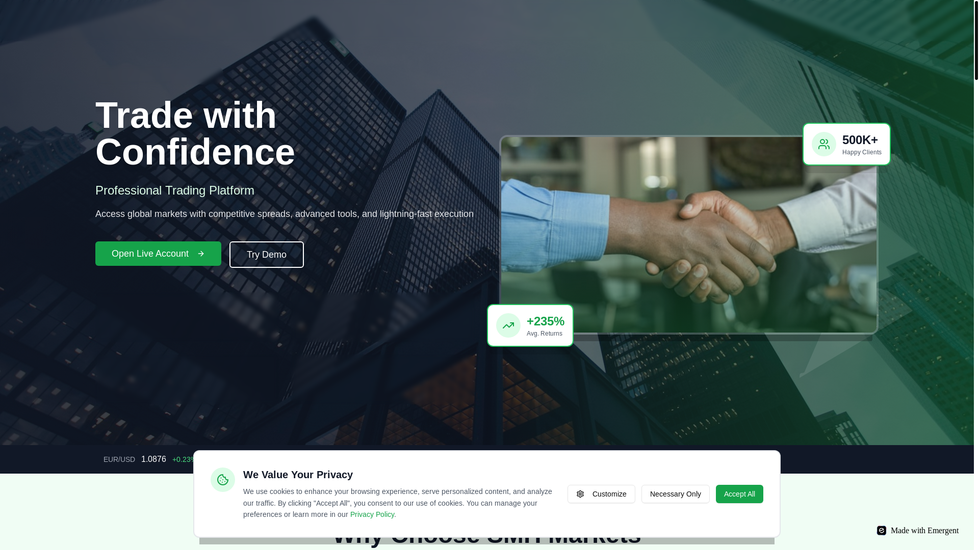 website screenshot of https://promo-day.click/