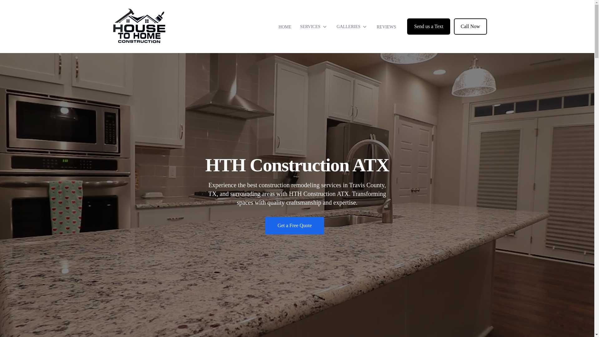 website screenshot of https://housetohomeconstructionatx.com/