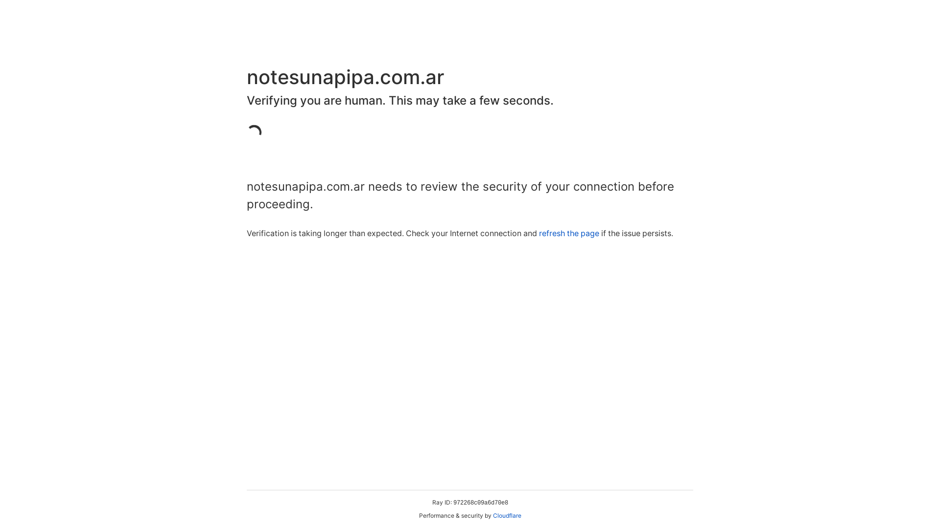 website screenshot of https://notesunapipa.com.ar/