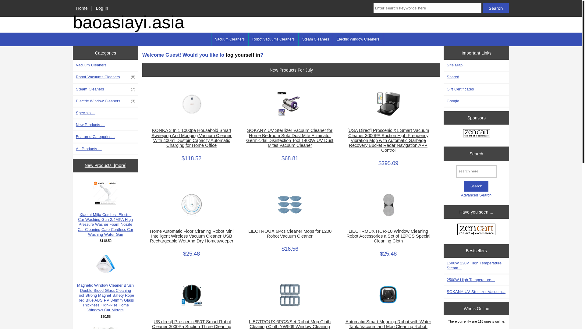 website screenshot of https://baoasiayi.asia/