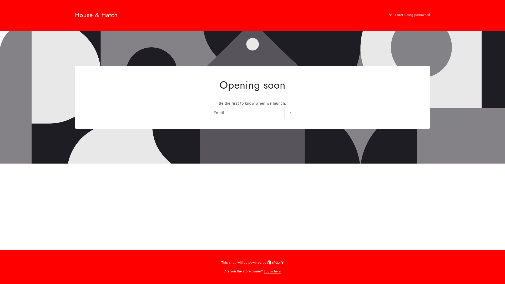 website screenshot of https://houseandhatch.co.za/