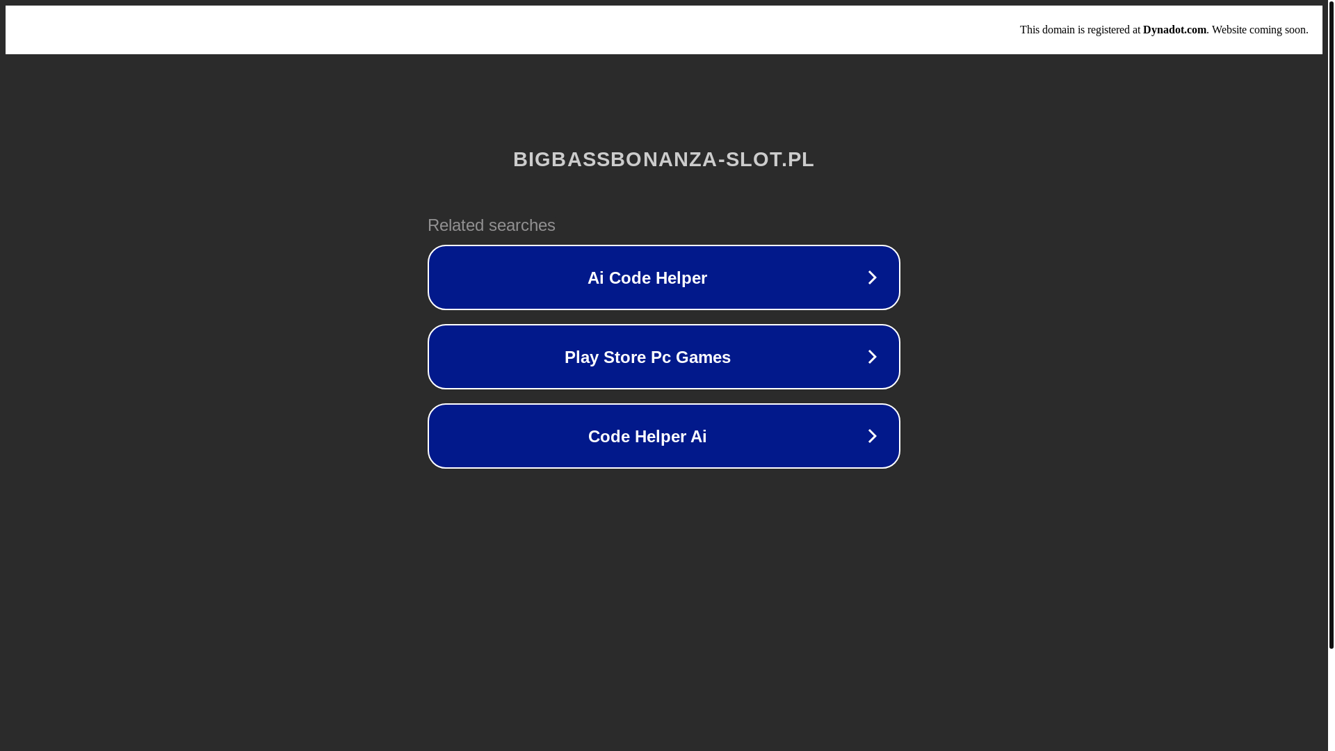 website screenshot of https://bigbassbonanza-slot.pl/