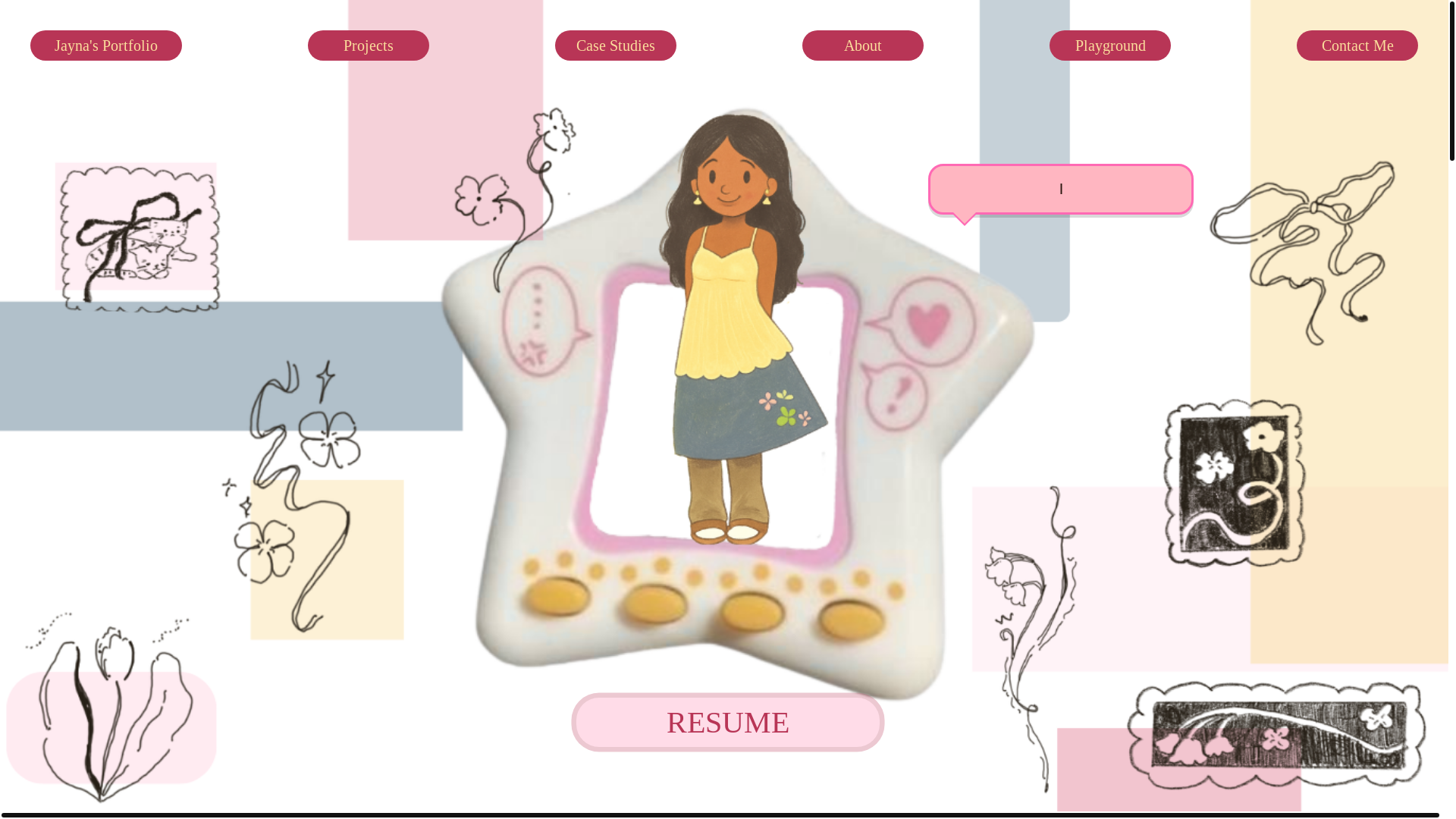 website screenshot of https://jayna-patel.com/