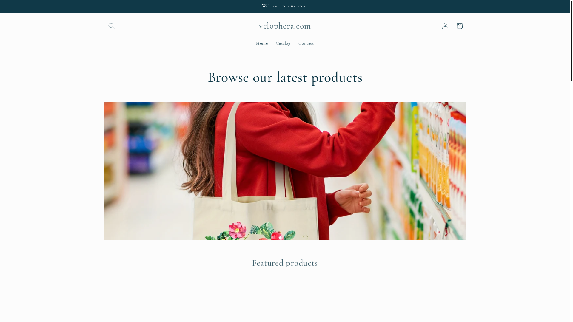 website screenshot of https://velophera.com/