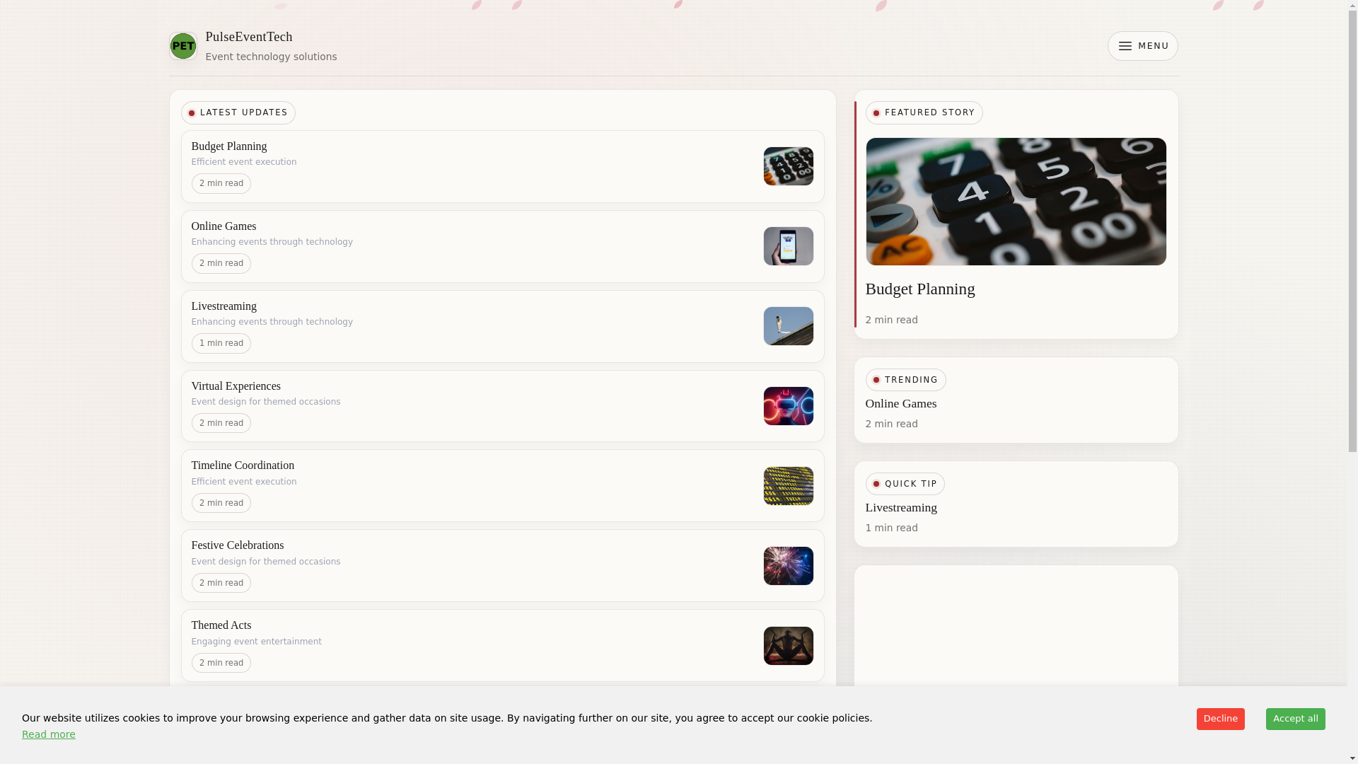 website screenshot of https://eventpulsesolutions.sbs/