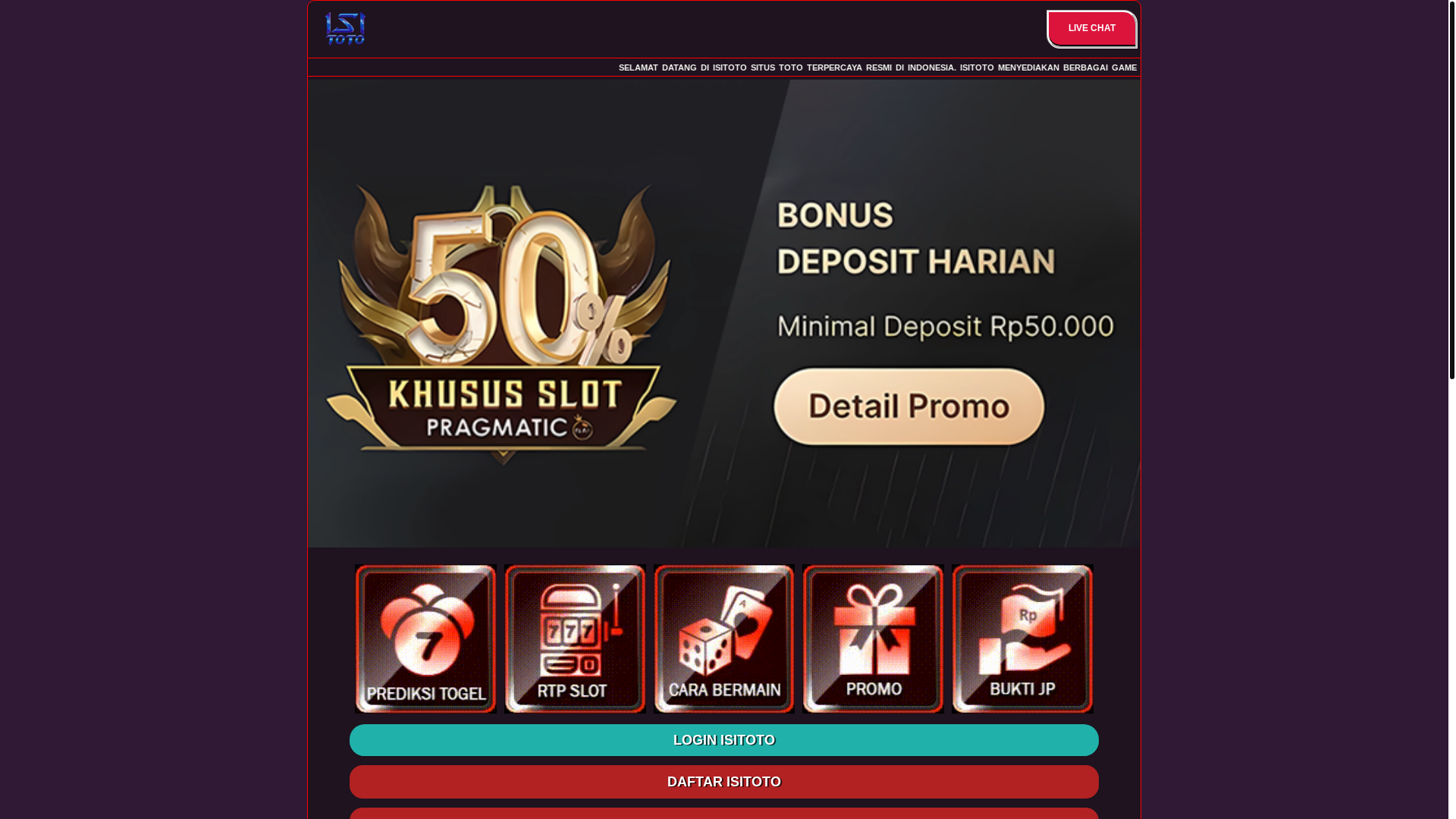 website screenshot of https://isimantapkali33.pages.dev/
