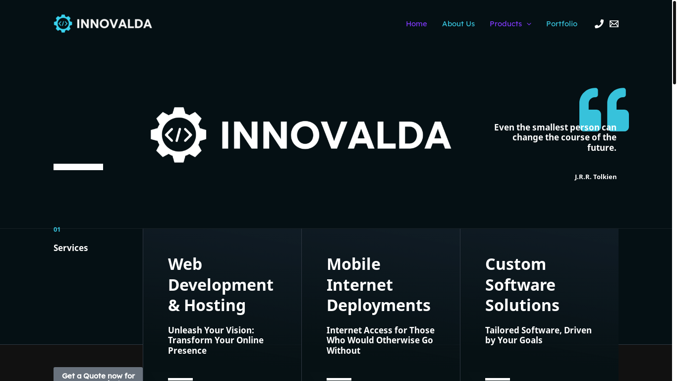 website screenshot of https://wp-static-innovalda.pages.dev/