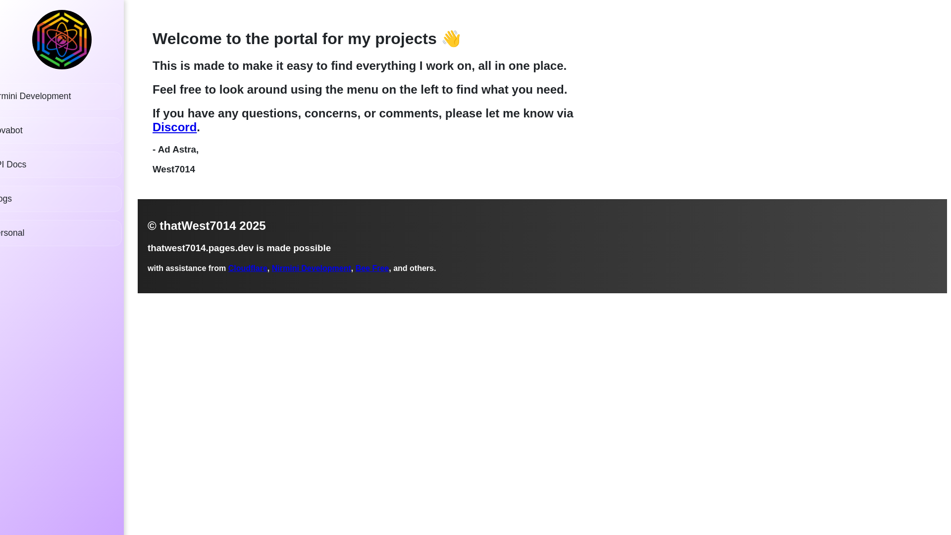 website screenshot of https://thatwest7014.pages.dev/