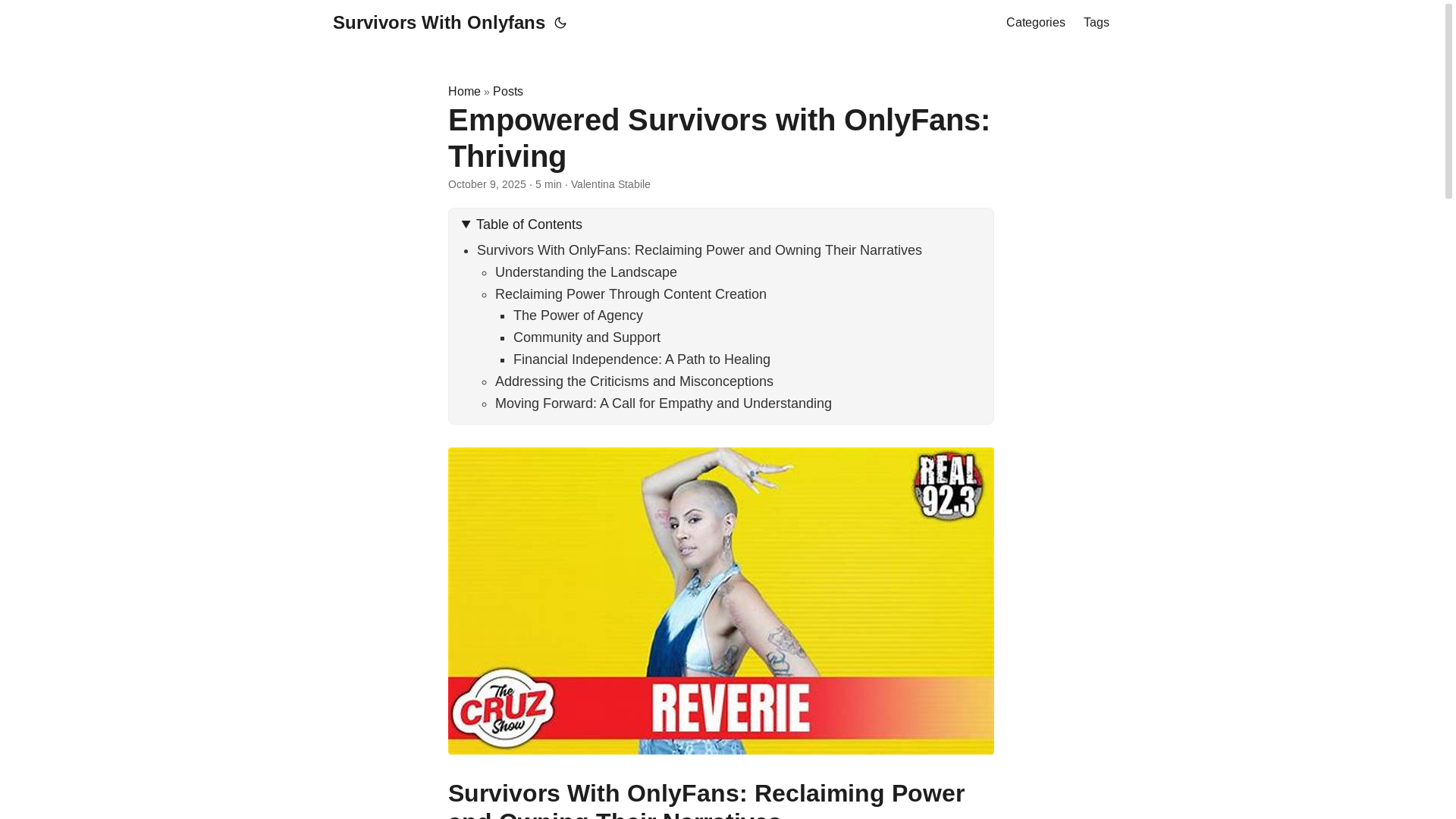 website screenshot of https://survivors-with-onlyfans.pages.dev/