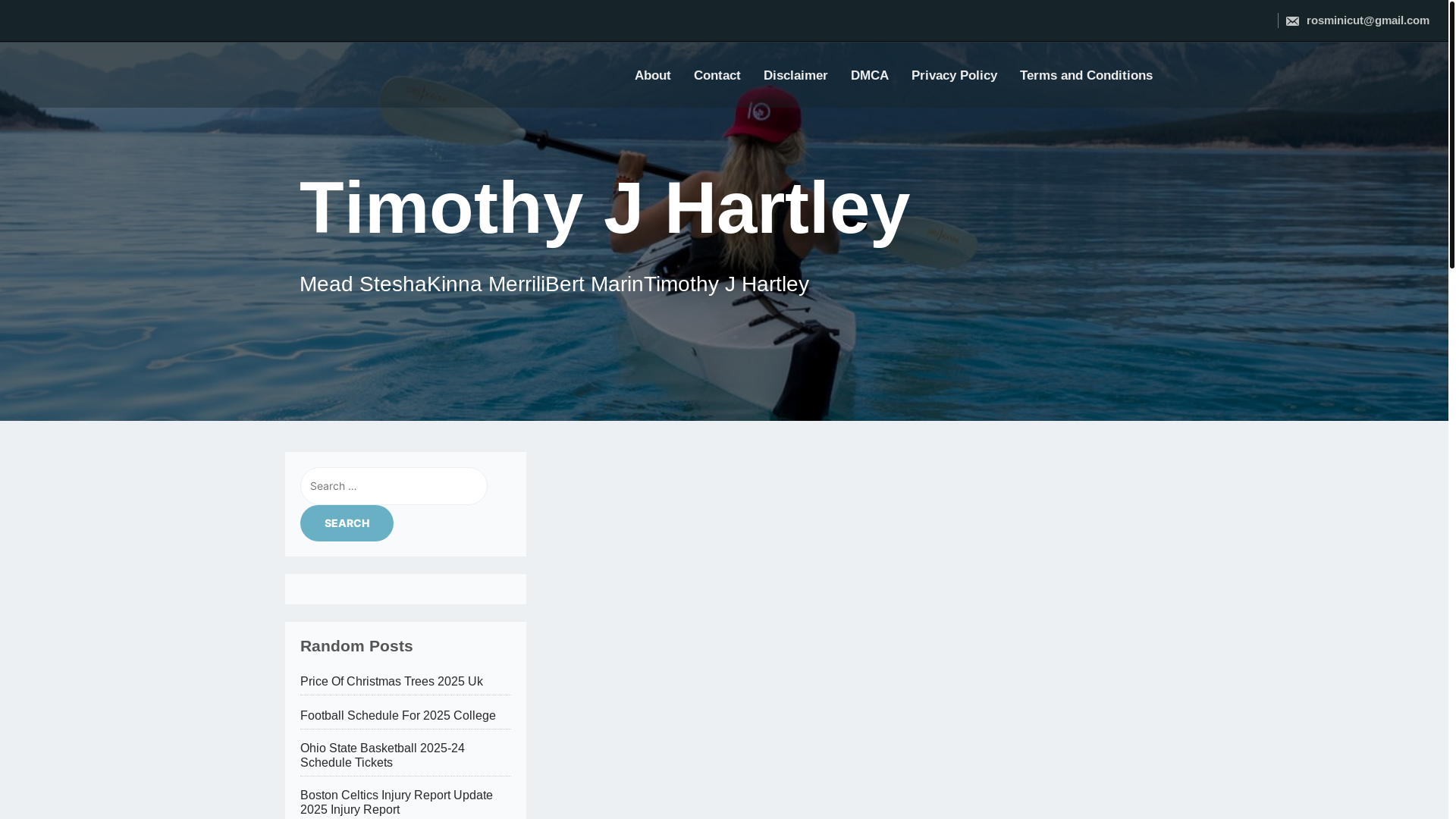 website screenshot of https://timothyjhartley.pages.dev/