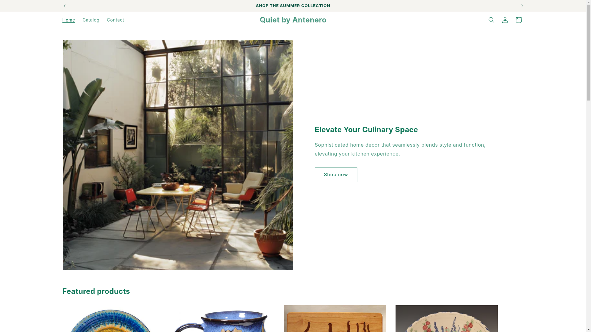 website screenshot of https://antenero.net/