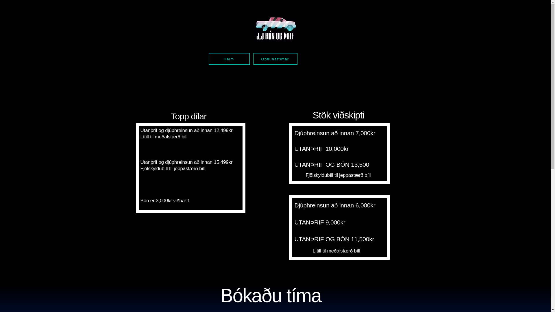 website screenshot of https://jjbonogthrif.net/