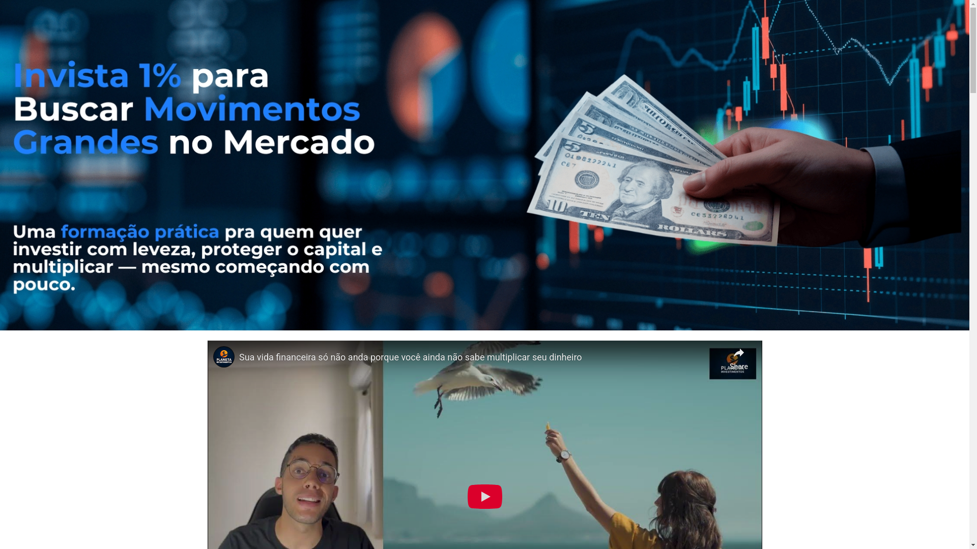 website screenshot of https://planetainvestimentos.com.br/