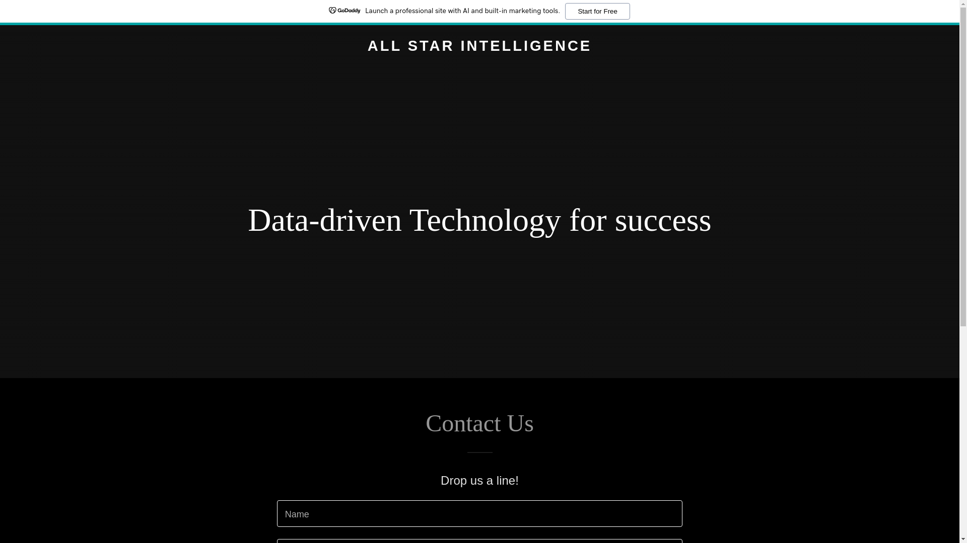 website screenshot of https://allstarintel.com/