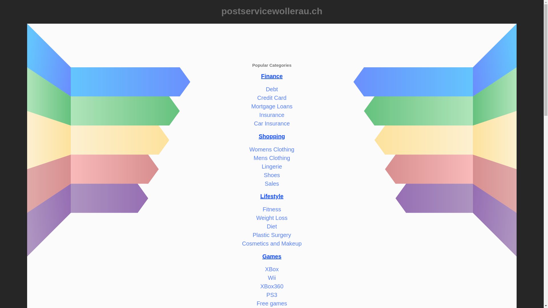website screenshot of https://postservicewollerau.ch/