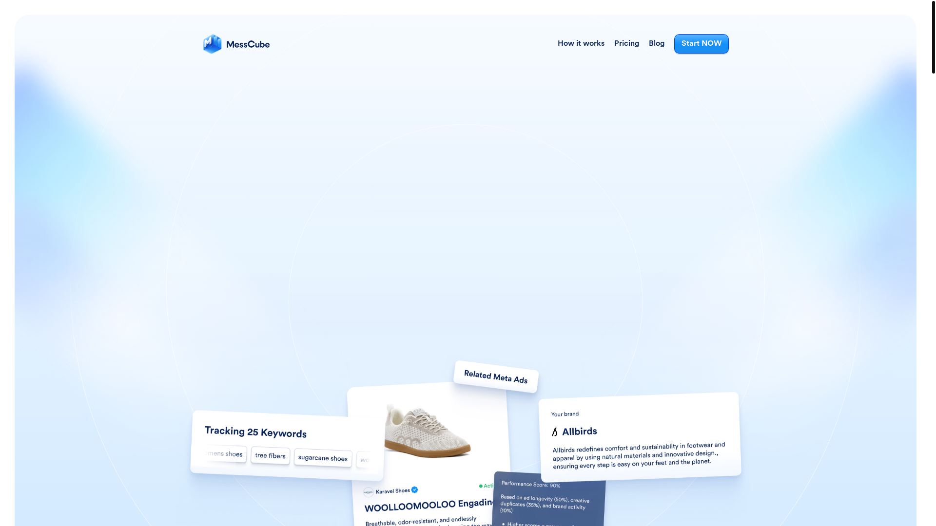 website screenshot of https://teammessube.com/