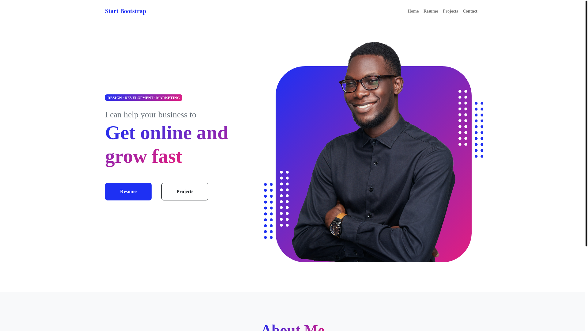 website screenshot of https://khlivnenko.pages.dev/