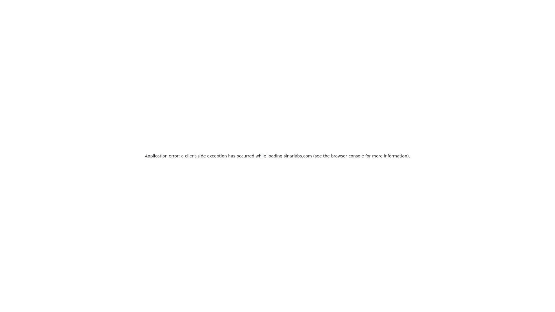 website screenshot of https://sinarlabs.com/