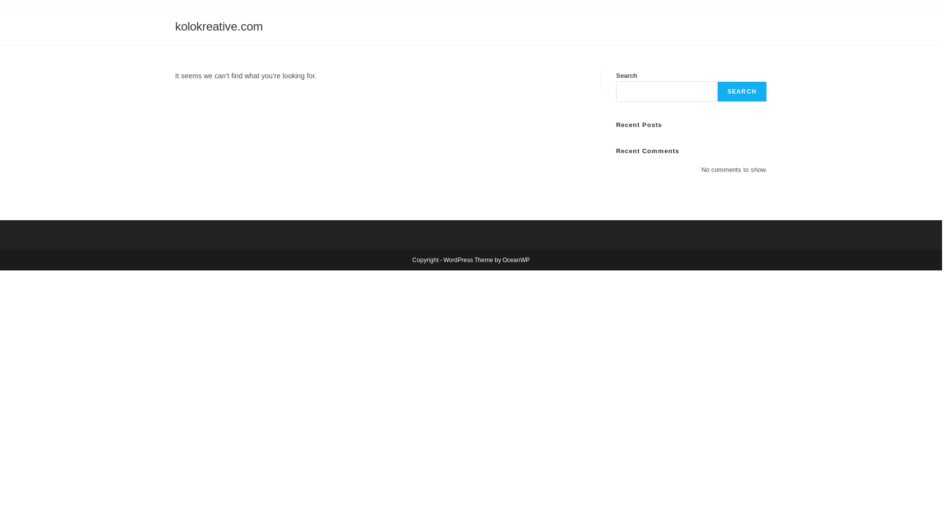 website screenshot of https://kolokreative.com/