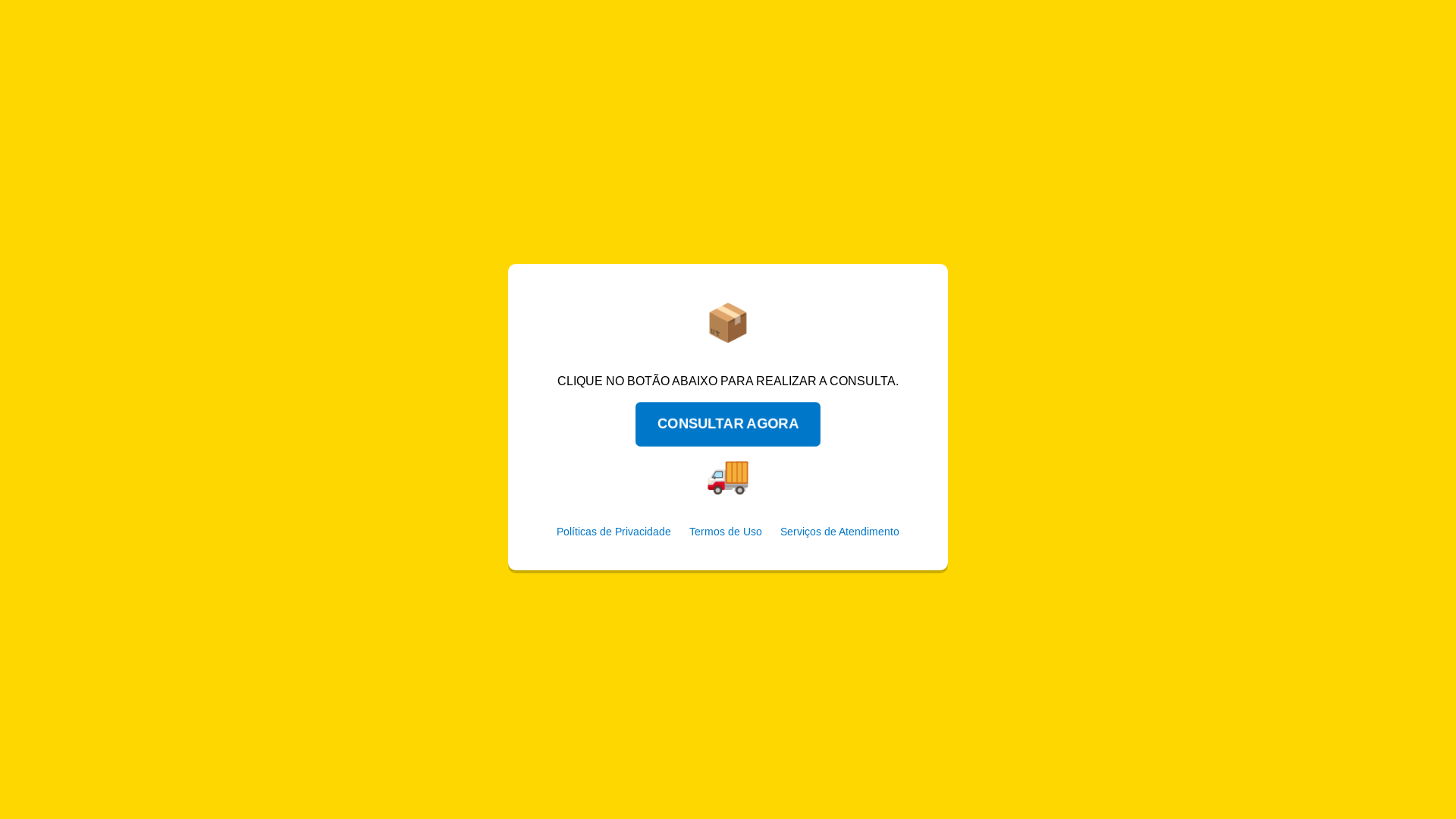 website screenshot of https://centraldoenvio.store/