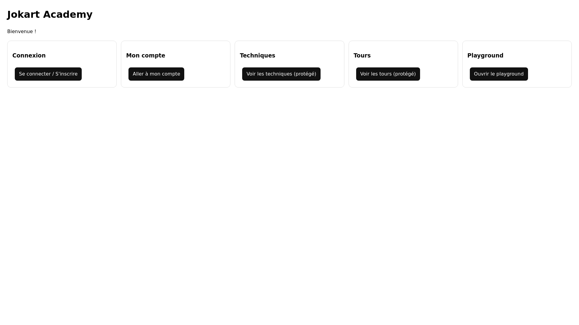 website screenshot of https://welcome-jokart-academy.pages.dev/