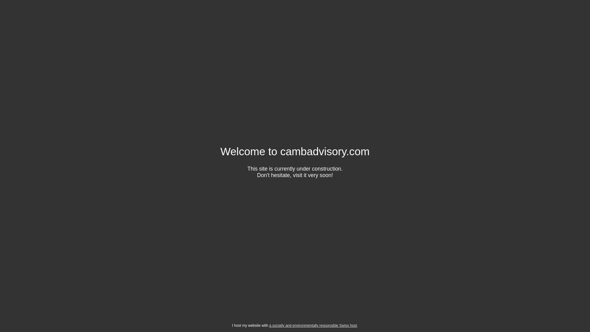 website screenshot of https://cambadvisory.com/