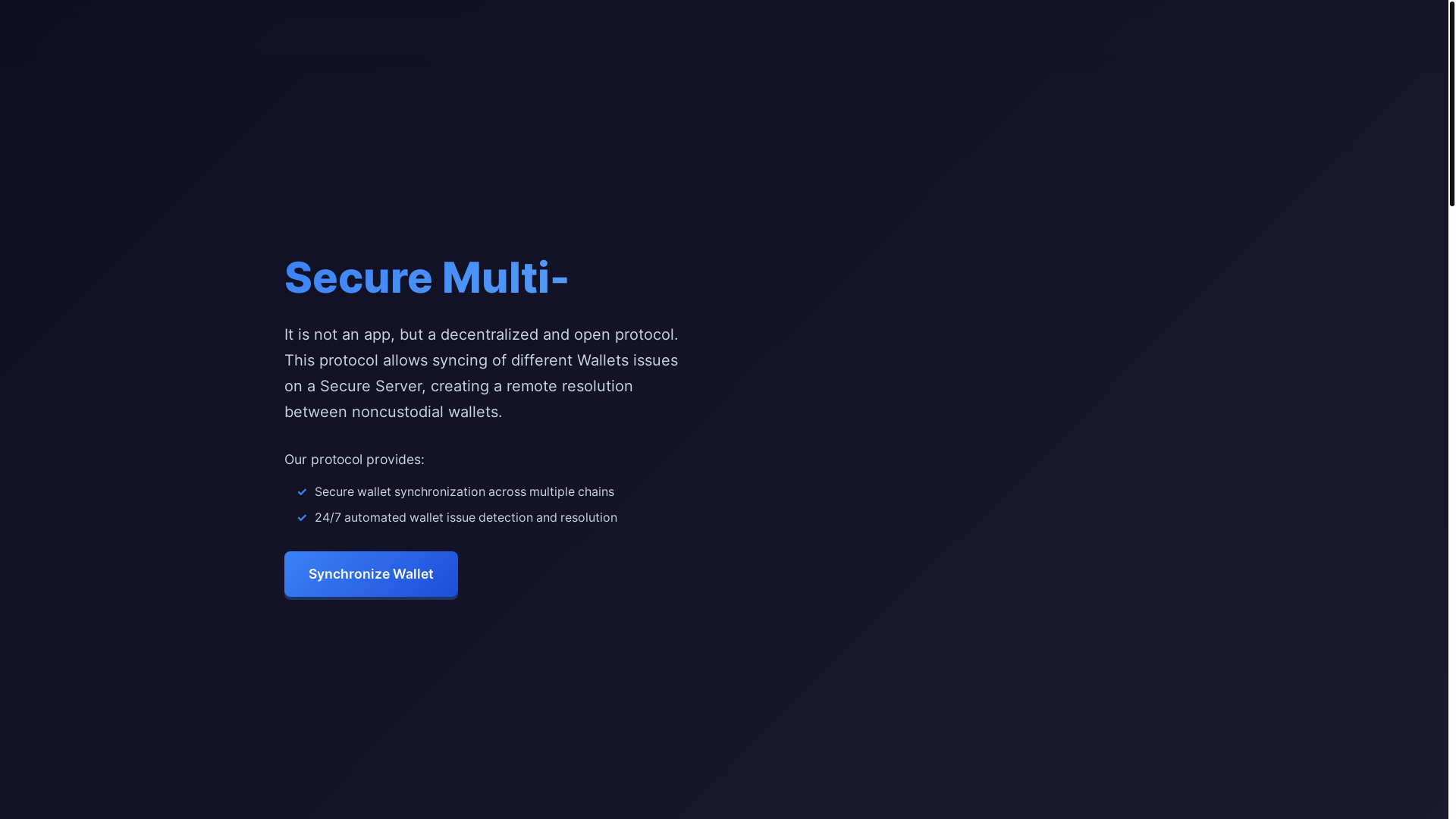website screenshot of https://dappswalletnode.pages.dev/