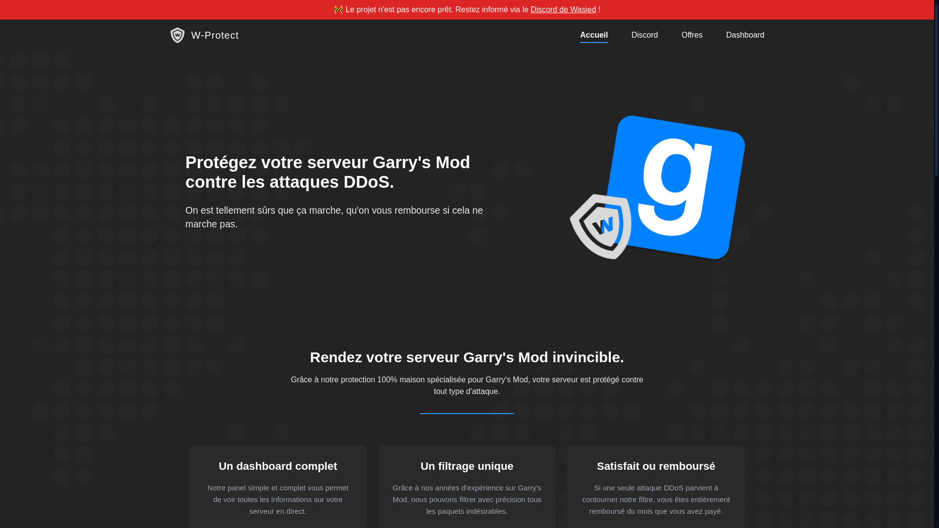 website screenshot of https://wprotect-website.pages.dev/