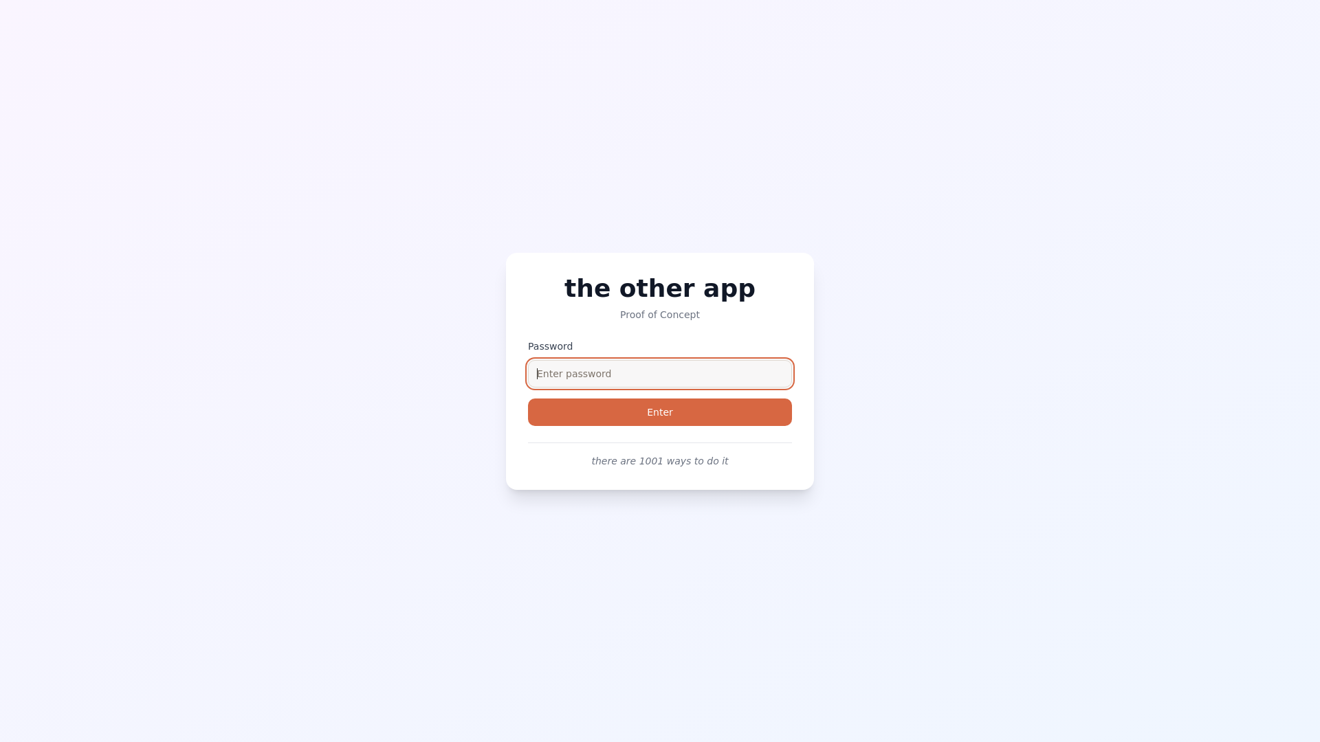 website screenshot of https://theotherapp-dev.pages.dev/