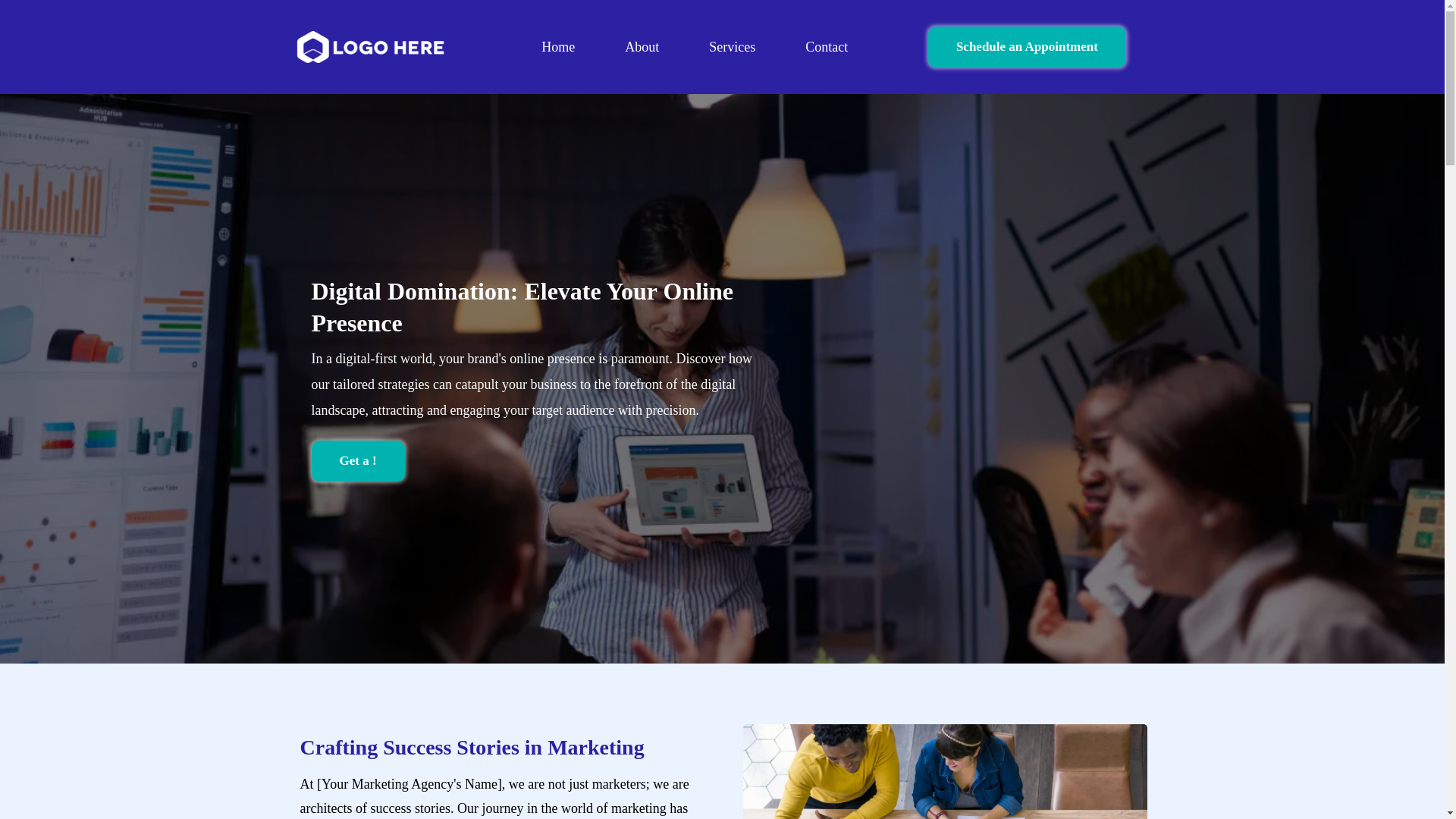 website screenshot of https://leadchatters.com/