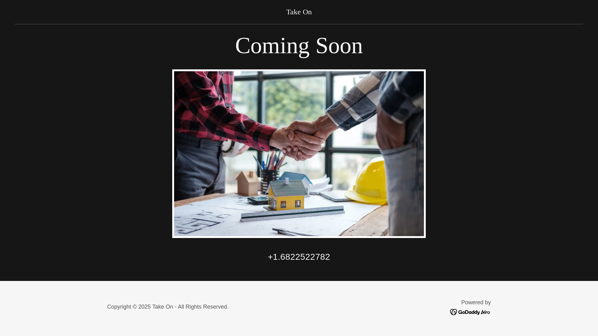website screenshot of https://takeondfw.com/