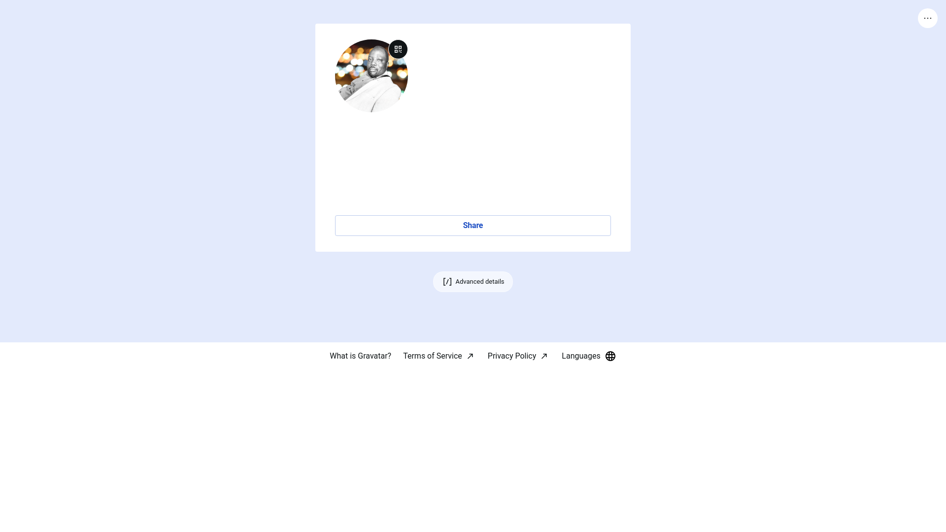 website screenshot of https://emmanuelorlindcooper.fyi/