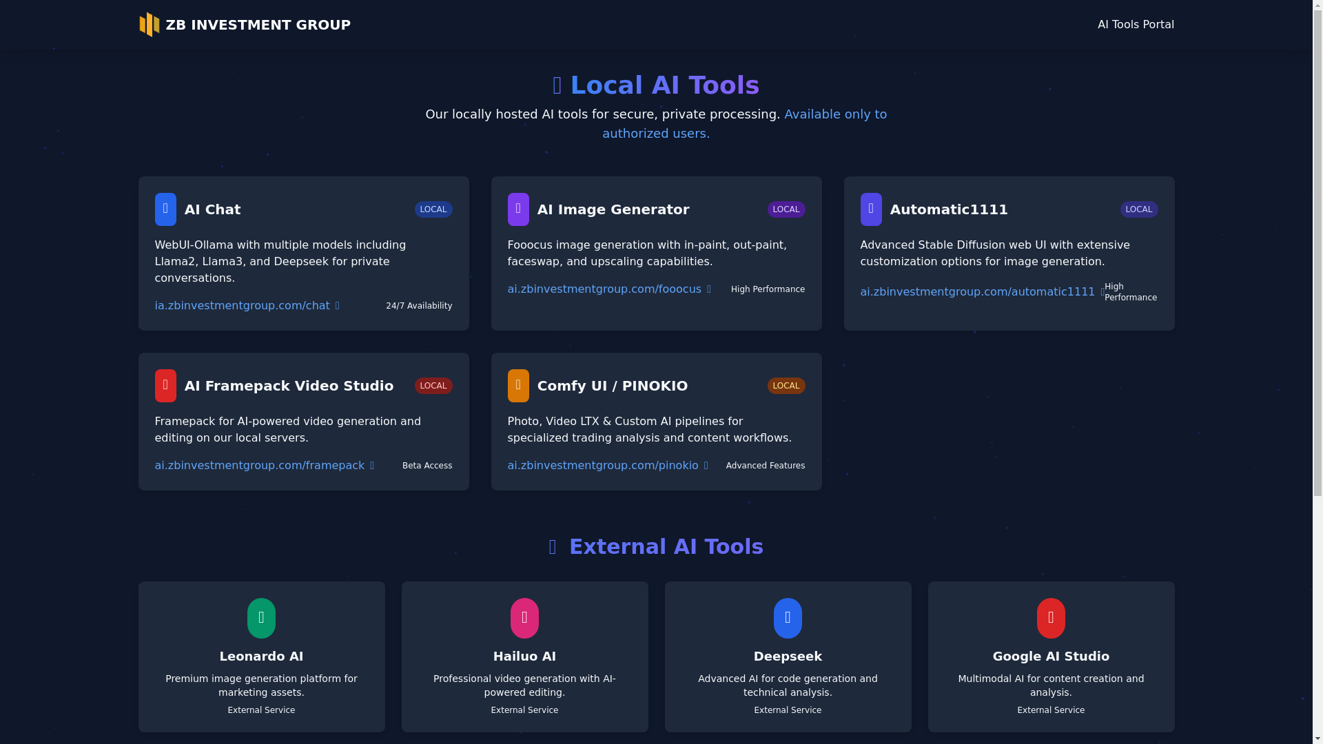 website screenshot of https://ai-dashboard-76r.pages.dev/
