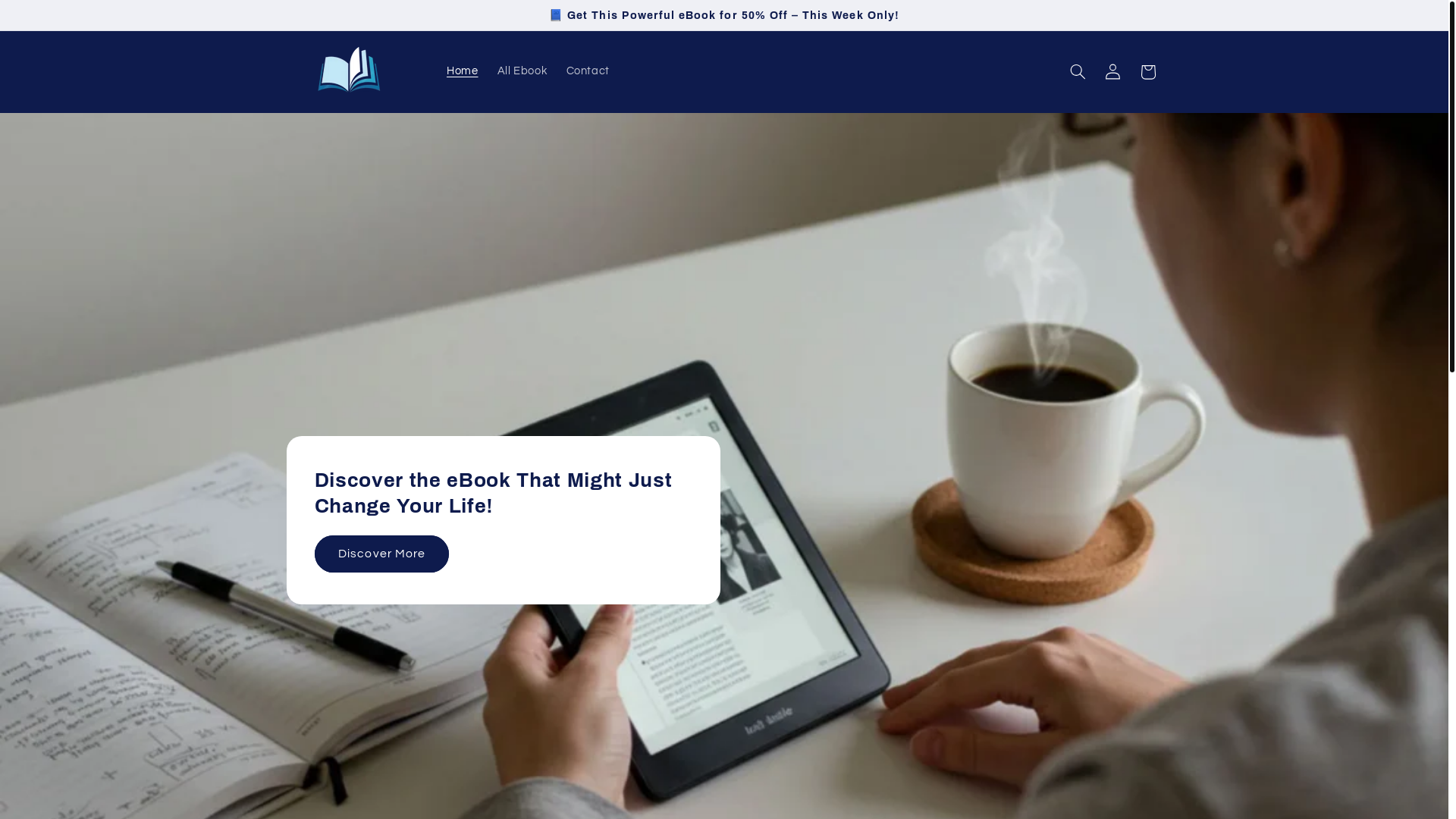 website screenshot of https://digiebookplr.com/