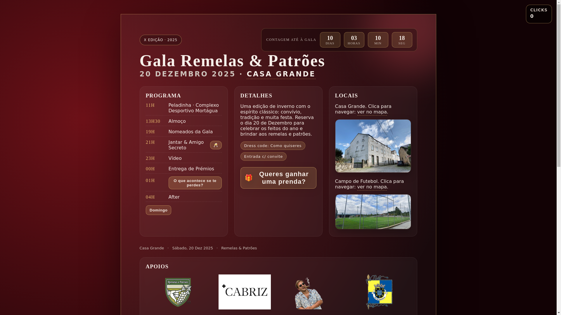 website screenshot of https://xgala-rp.pt/