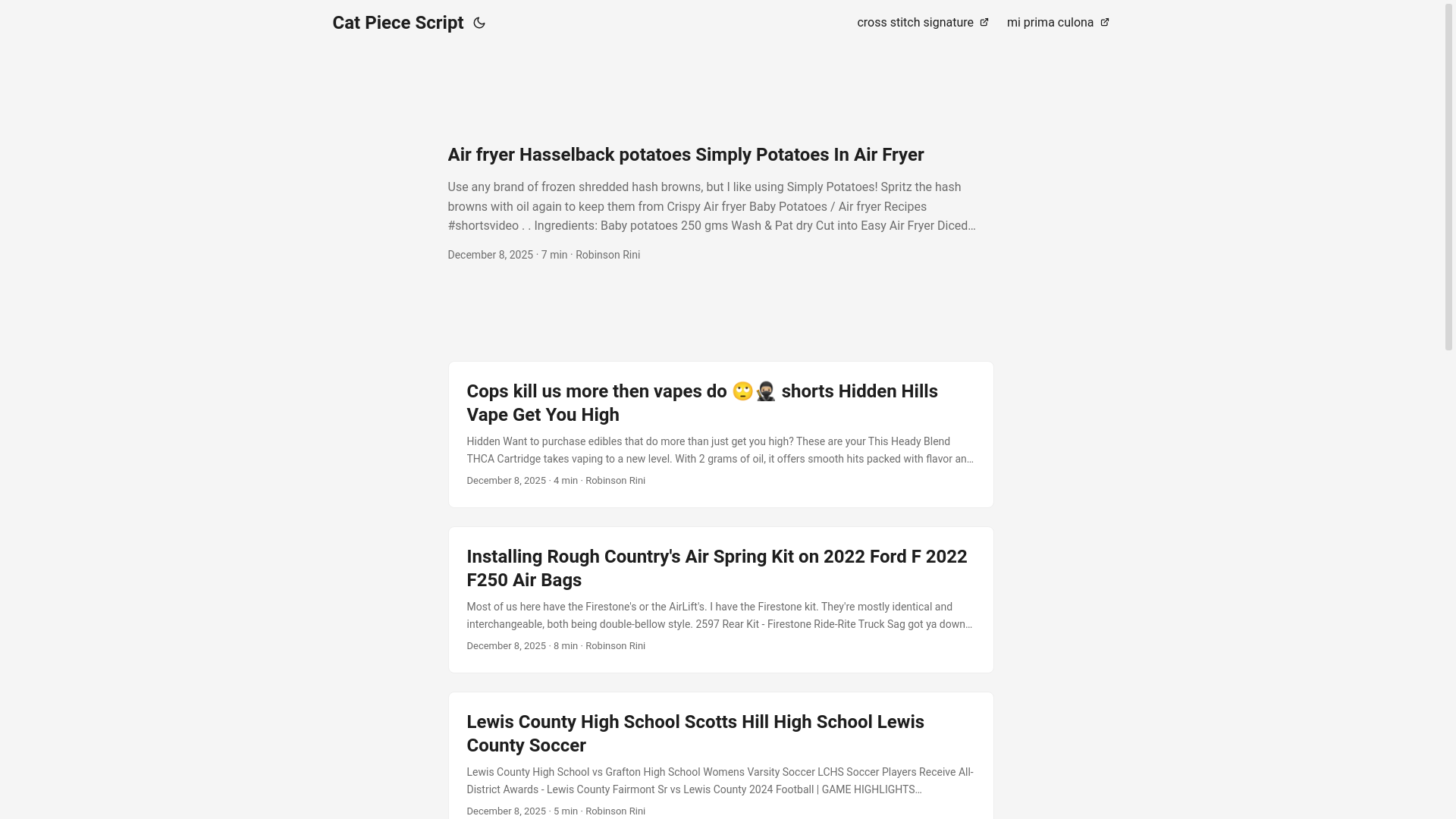website screenshot of https://catpiecescript.pages.dev/