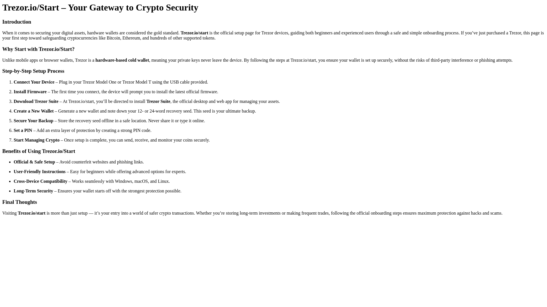 website screenshot of https://start-en-trezor-us.pages.dev/