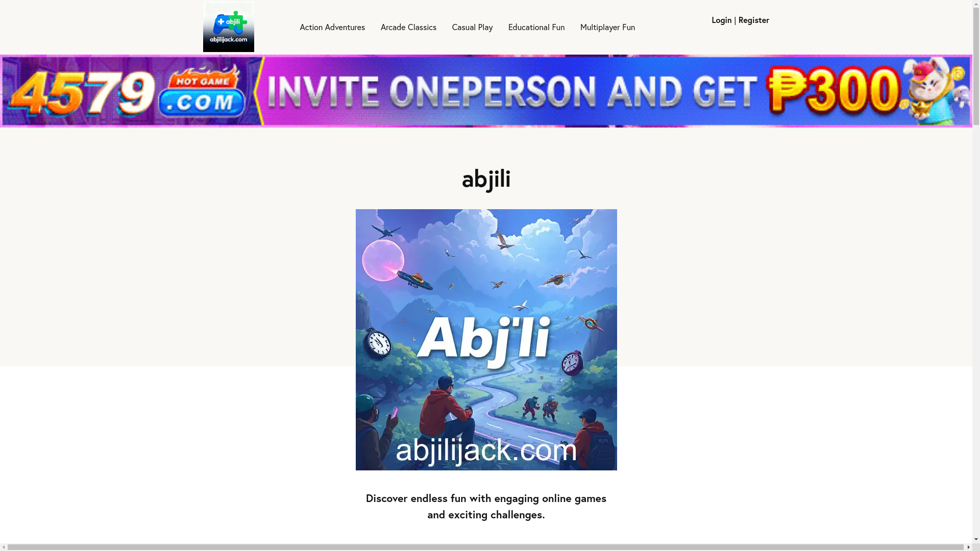 website screenshot of https://abjilijack.com/