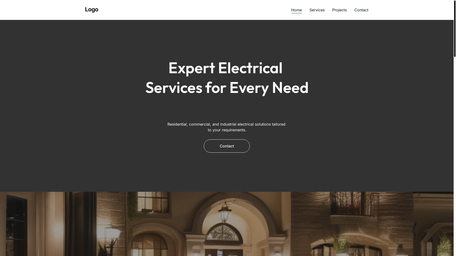 website screenshot of https://rntechelectrical.org/