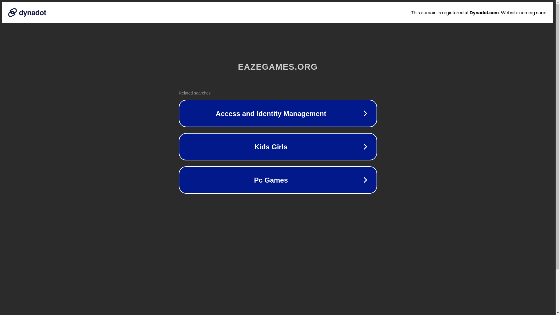 website screenshot of https://eazegames.org/