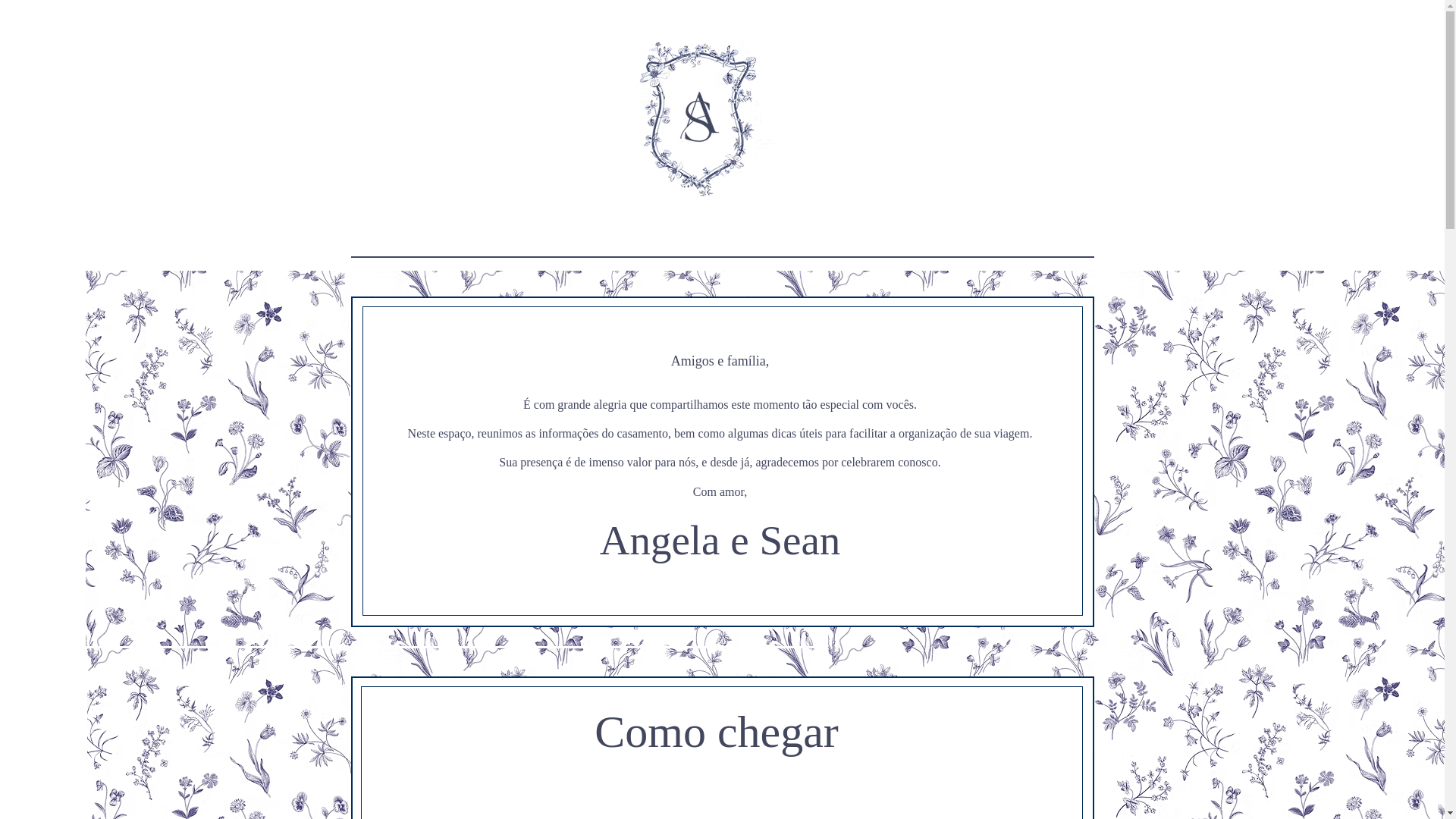 website screenshot of https://angelaesean2025.com.br/