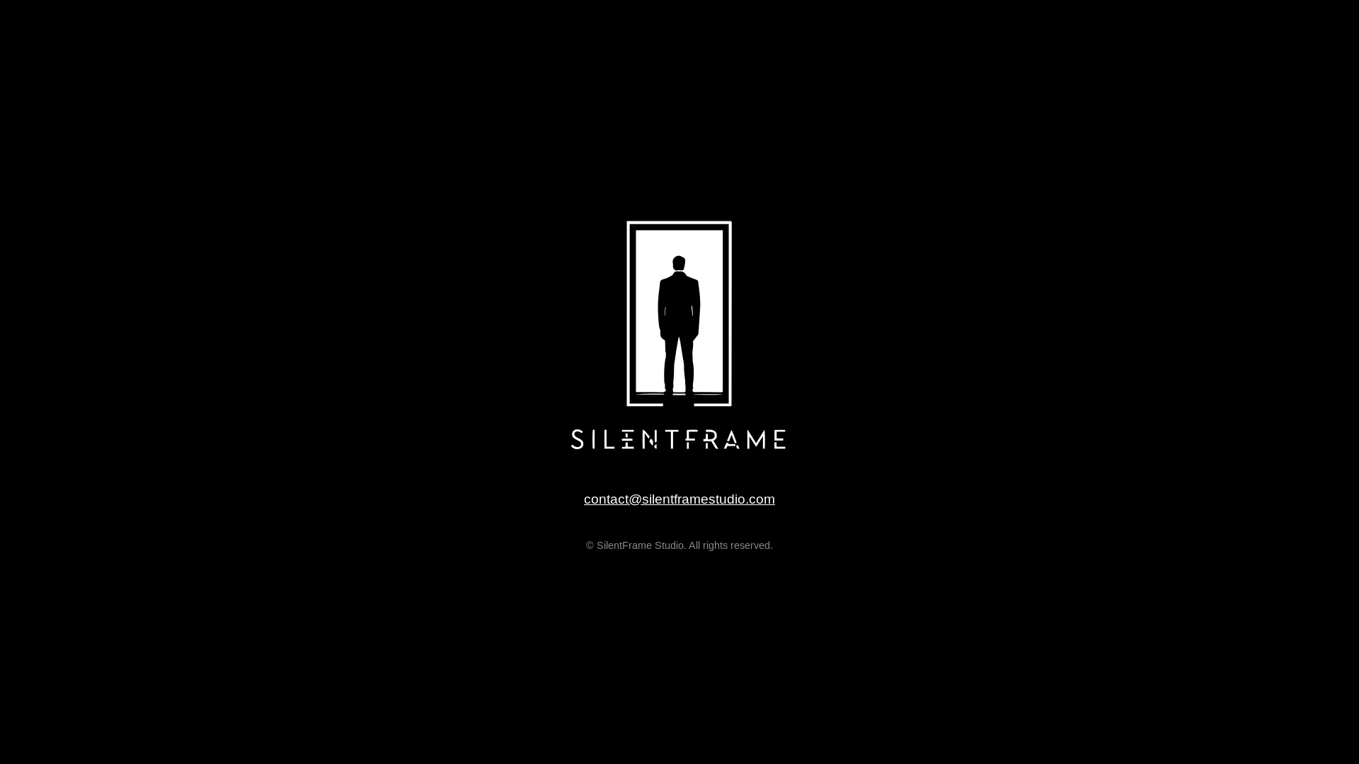 website screenshot of https://silentframestudio.com/