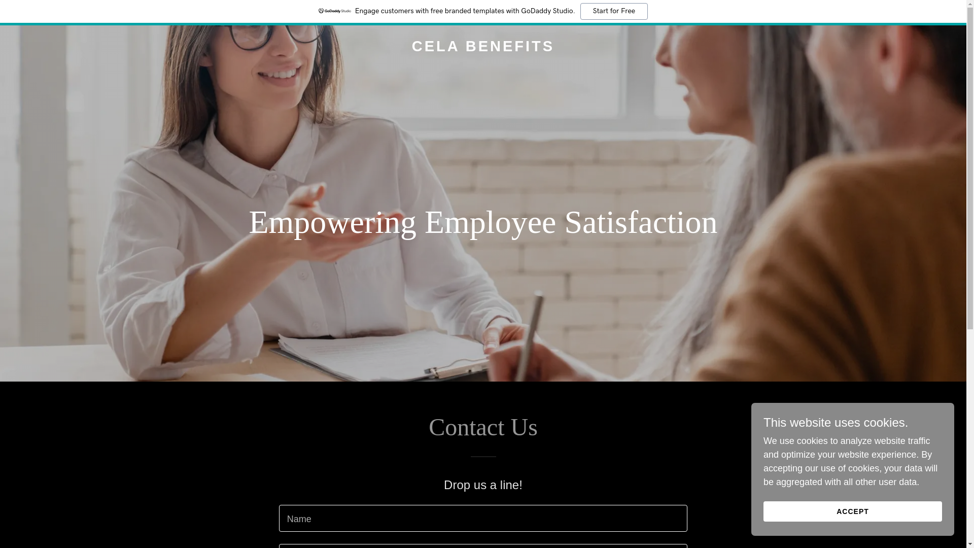 website screenshot of https://celabenefits.com/