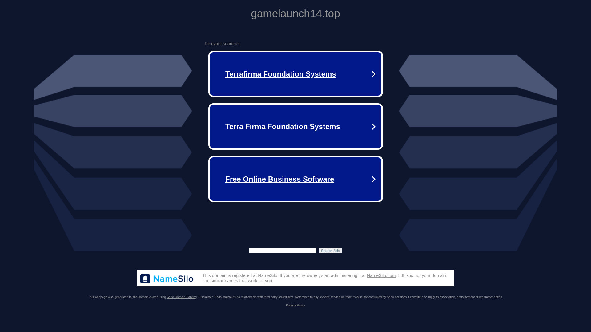 website screenshot of https://gamelaunch14.top/